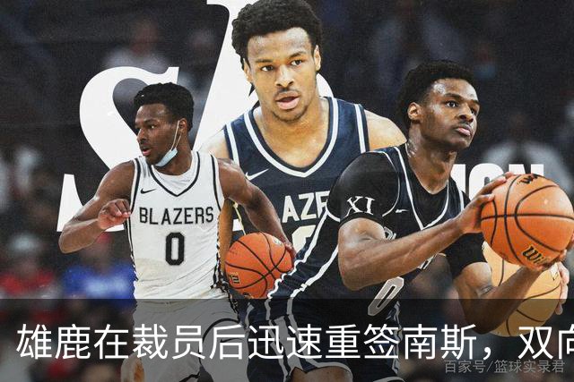雄鹿在裁员后迅速重签南斯，双向合同为他铺展新机遇